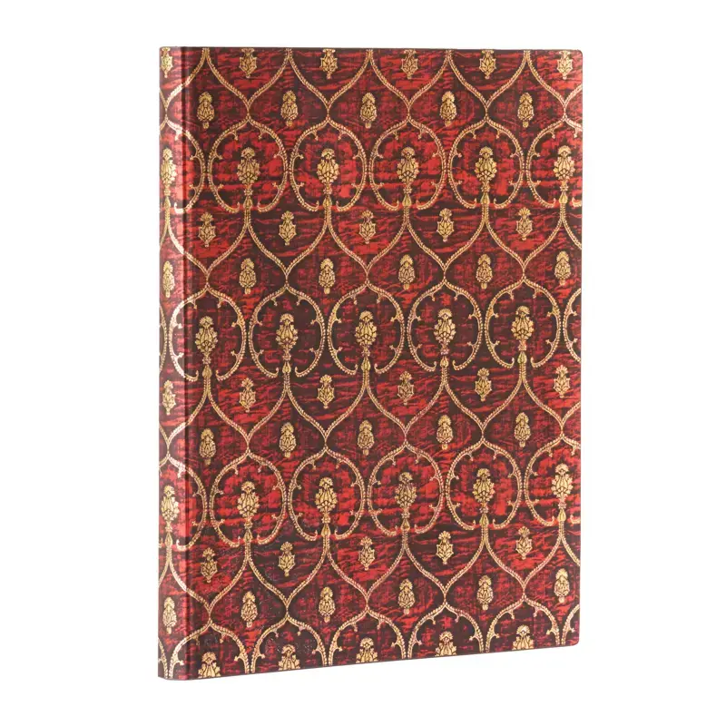 Carnet Velours Rouge