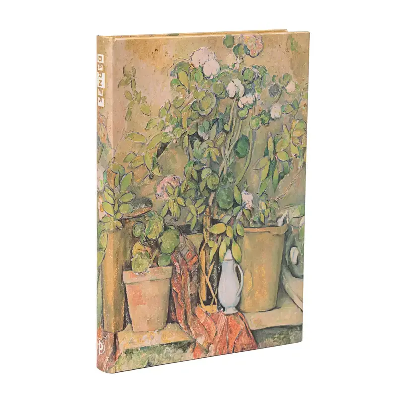 Carnet Pots en Terre Cuite et Fleurs de Cézanne