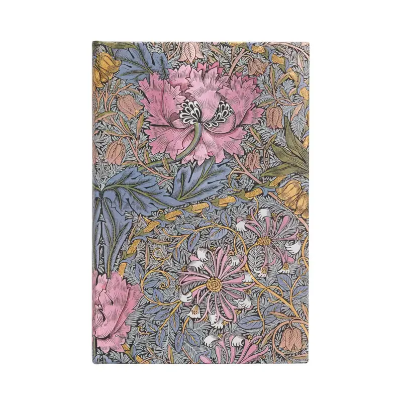 Carnet Morris Chèvrefeuille Rose