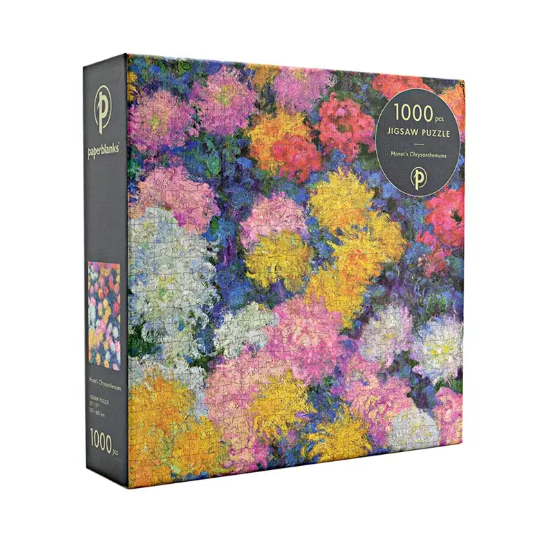 Puzzle Monets Chrysanthemen