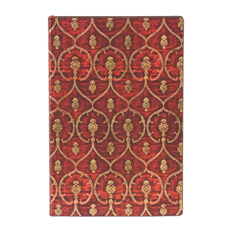 Carnet Velours Rouge