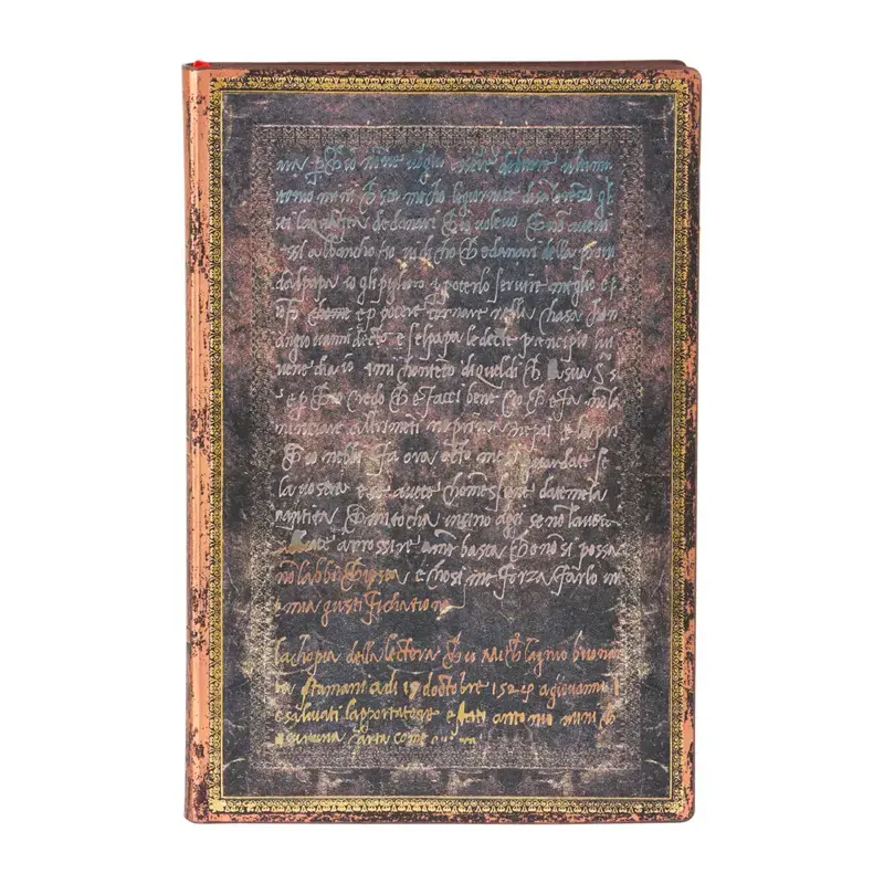 Notizbuch Michelangelo, Handschrift