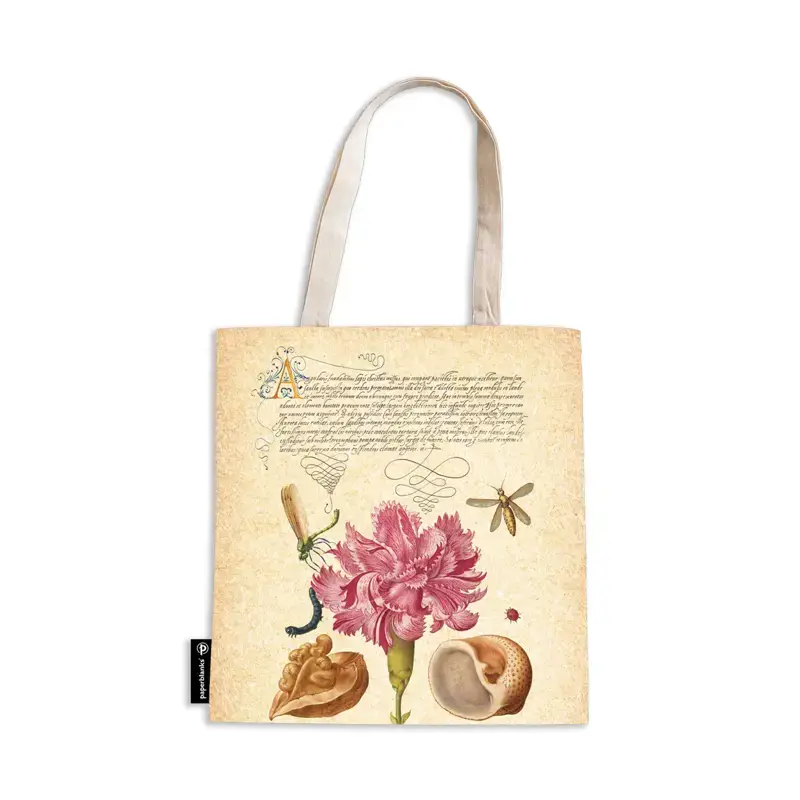 Canvasbag Rosa Nelke