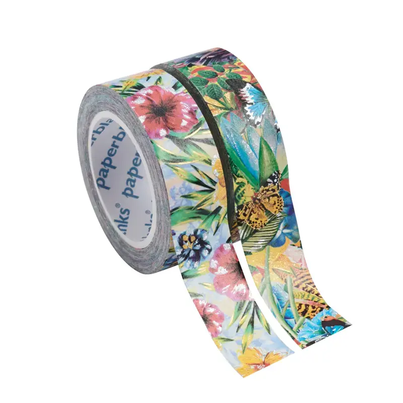 Ruban Washi Ola/Jardin Tropical