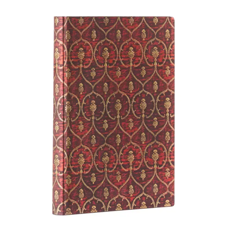 Carnet Velours Rouge