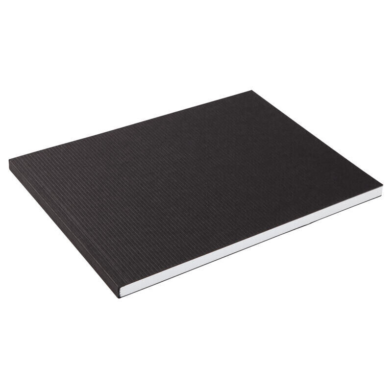 Softbook schwarz, Zeichenpapier, 64 Seiten