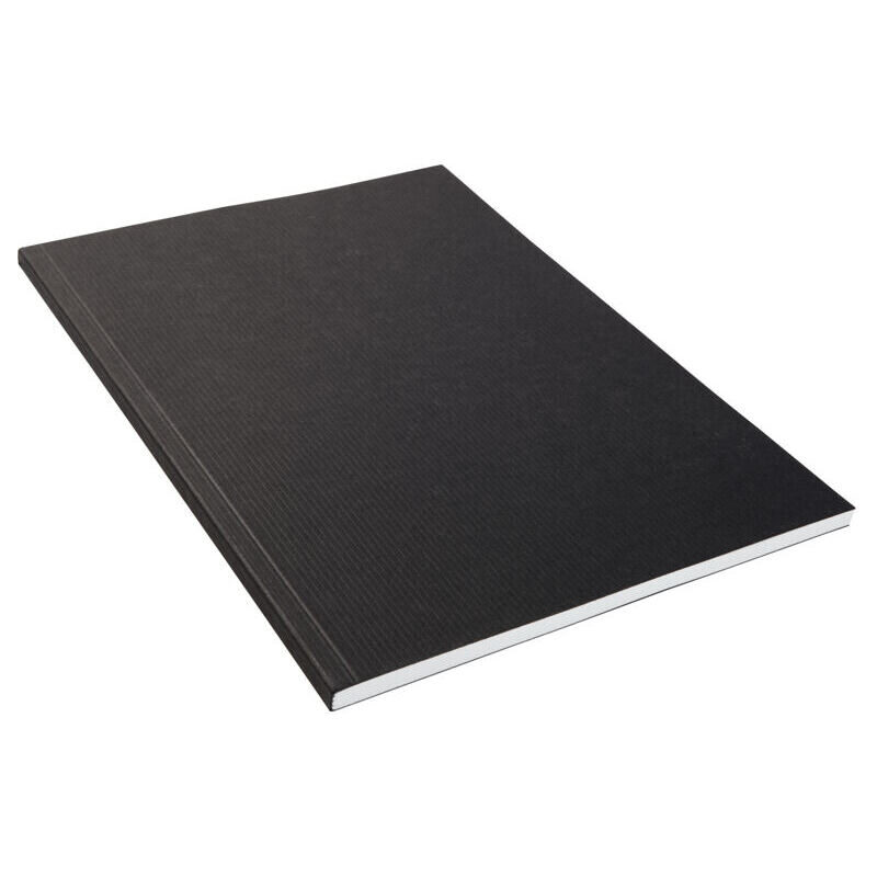 Softbook schwarz, Zeichenpapier, 64 Seiten