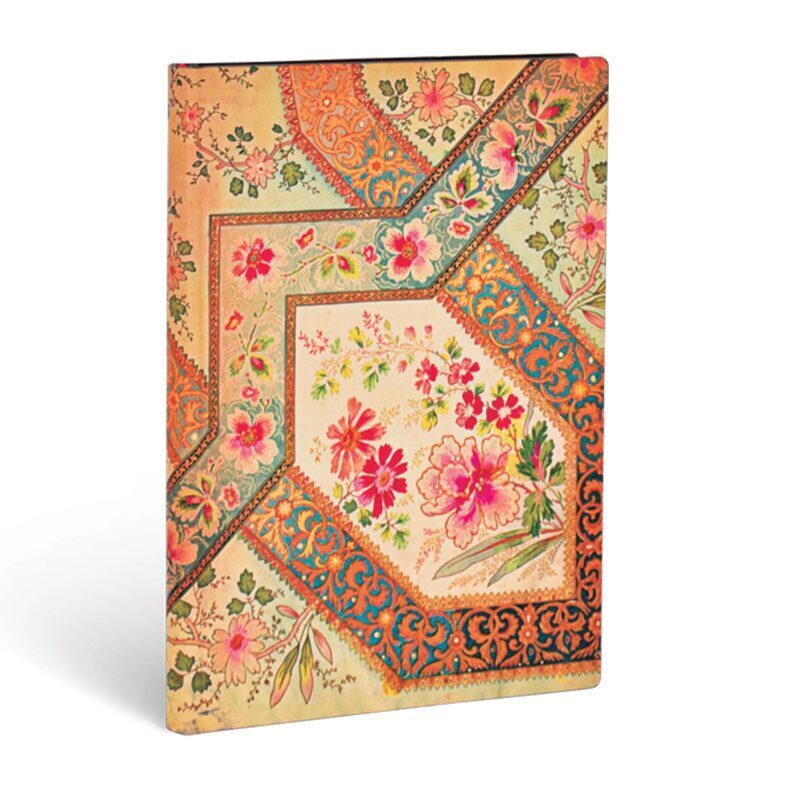 Carnet Filigrane Floral Ivoire