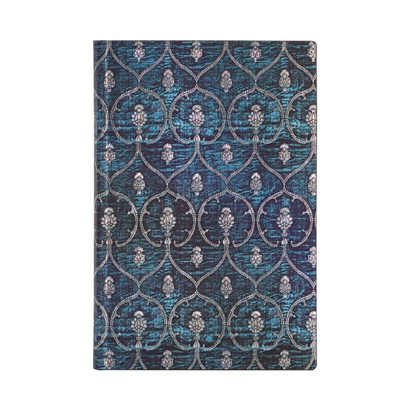 Carnet Velours Bleu