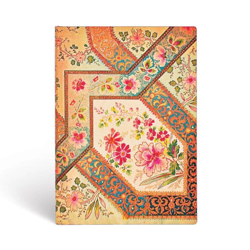 Carnet Filigrane Floral Ivoire