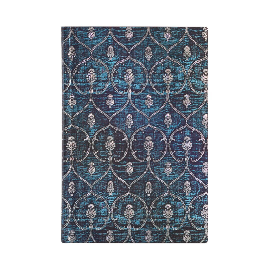 Carnet Velours Bleu