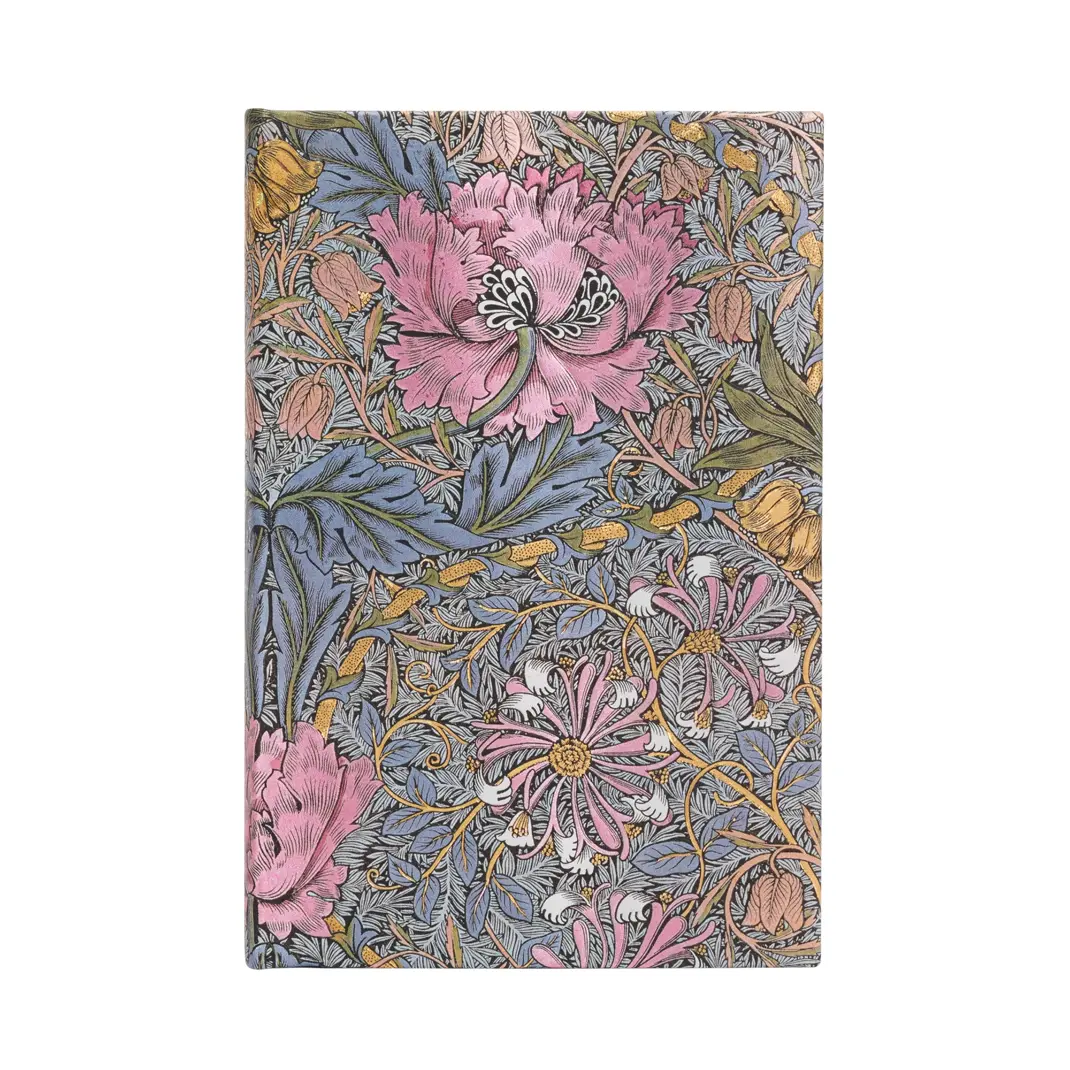 Carnet Morris Chèvrefeuille Rose