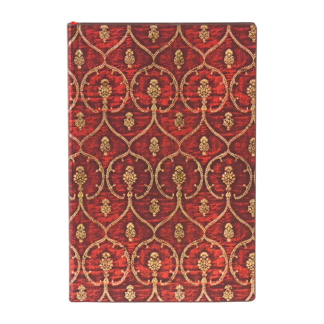 Carnet Velours Rouge