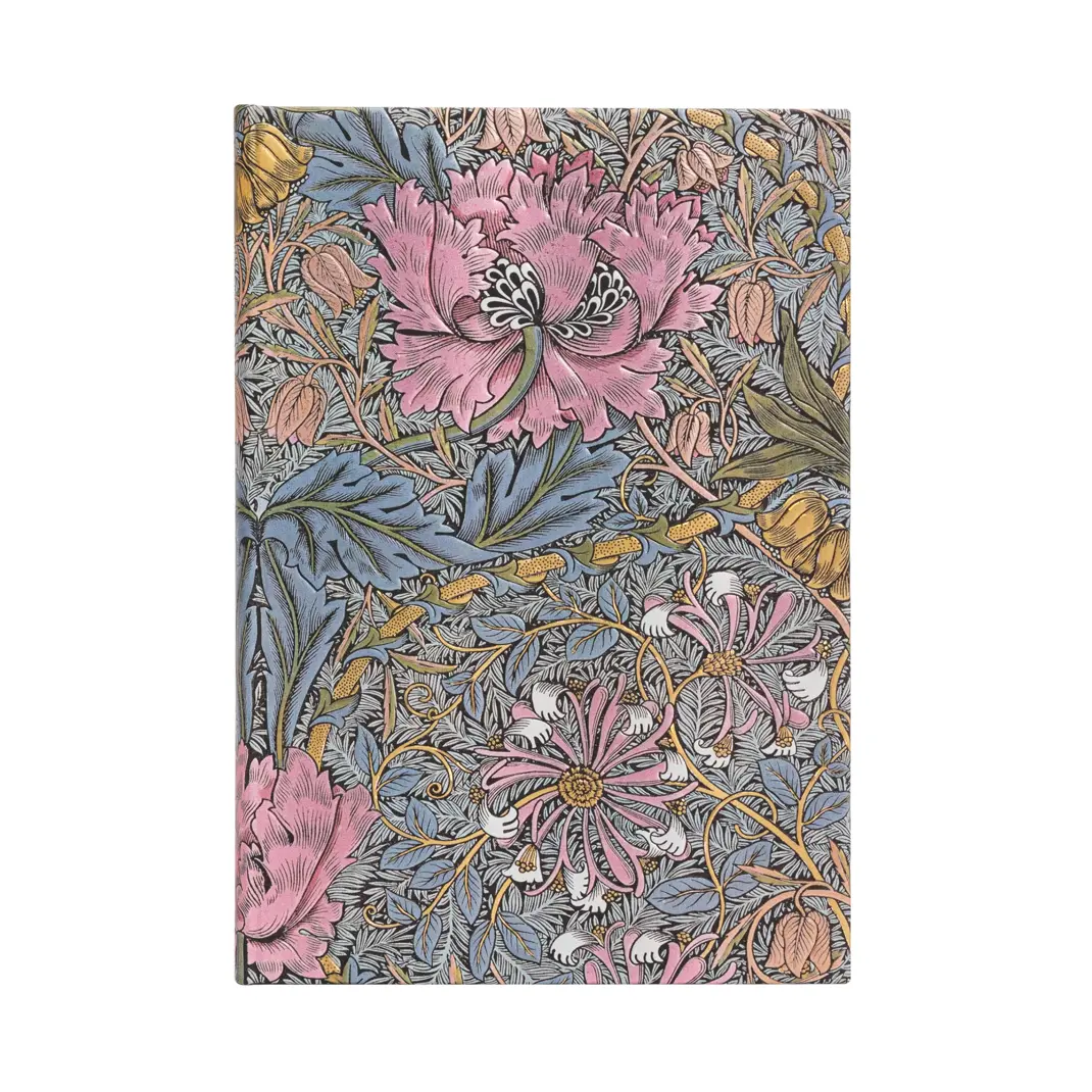 Carnet Morris Chèvrefeuille Rose